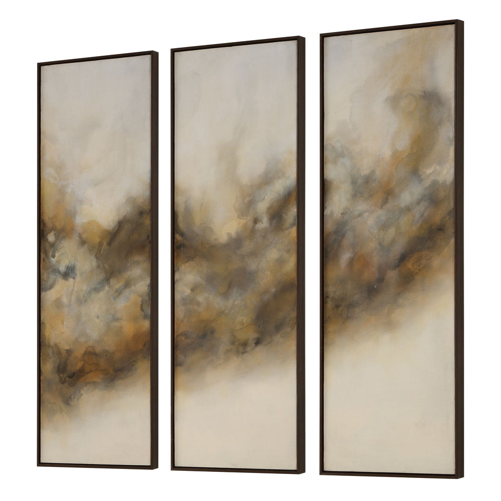 Uttermost - Abstract Art - Smoke Break - Dark, Rich Walnut- Union Lighting Luminaires Decor