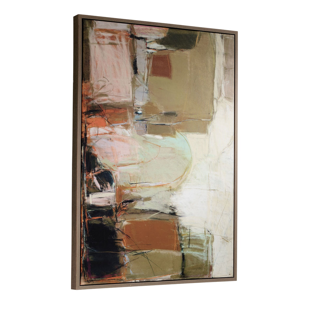 Uttermost - Abstract Art - Palace Walls - Light Oak- Union Lighting Luminaires Decor