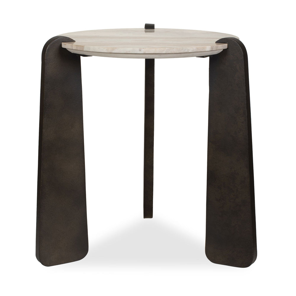 Uttermost - Side Table - Talud - Aged Dark Bronze- Union Lighting Luminaires Decor