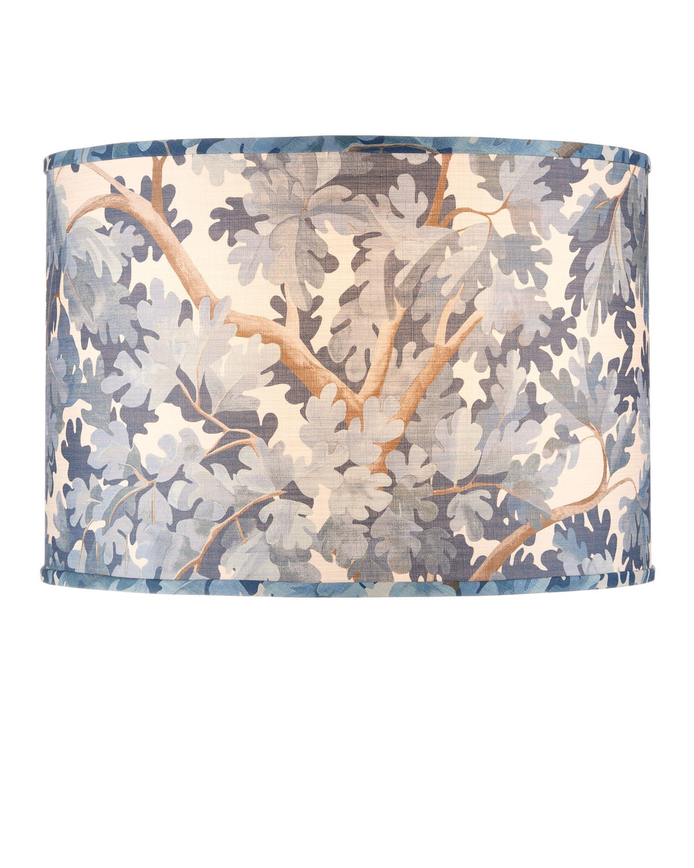 Currey and Company - Lamp Shade - Woodland - Blue/Brown/Ivory- Union Lighting Luminaires Decor