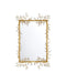 Currey and Company - Mirror - Forget-Me-Not - Clear / Chinois Gold Leaf- Union Lighting Luminaires Decor