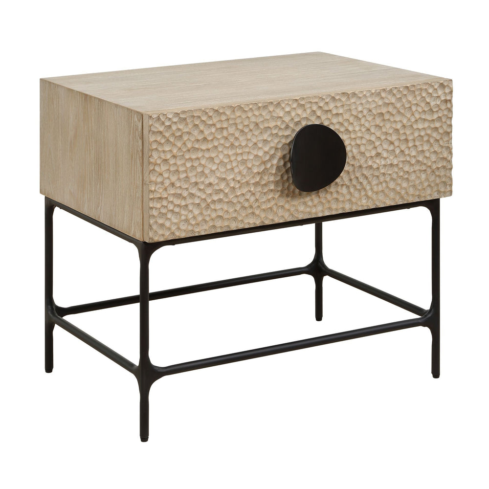 Uttermost - Side Table - Lunar - Solid Black- Union Lighting Luminaires Decor