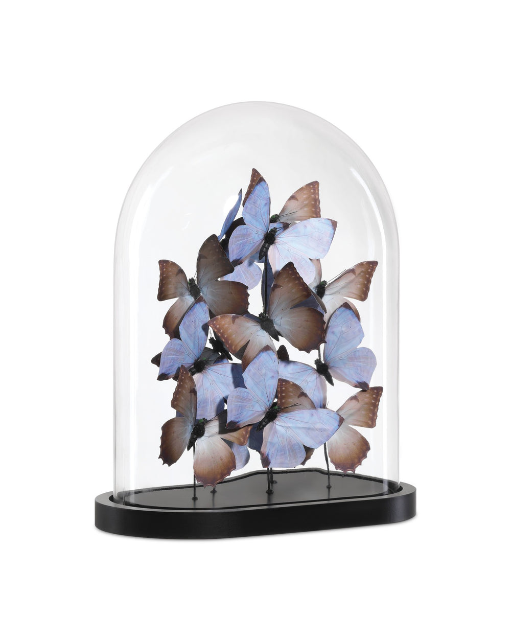 Currey and Company - Sculpture - Rue de Bac Butterflies - Lilac/Brown/Black/Clear- Union Lighting Luminaires Decor