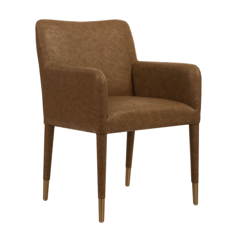 Uttermost - Dining Chair - Conifer - Brushed Brass- Union Lighting Luminaires Decor