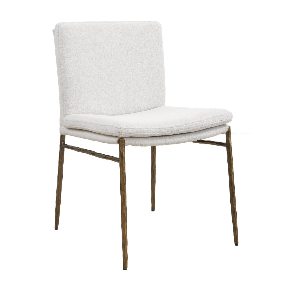 Uttermost - Dining Chair - Ascend - Aged Gold- Union Lighting Luminaires Decor