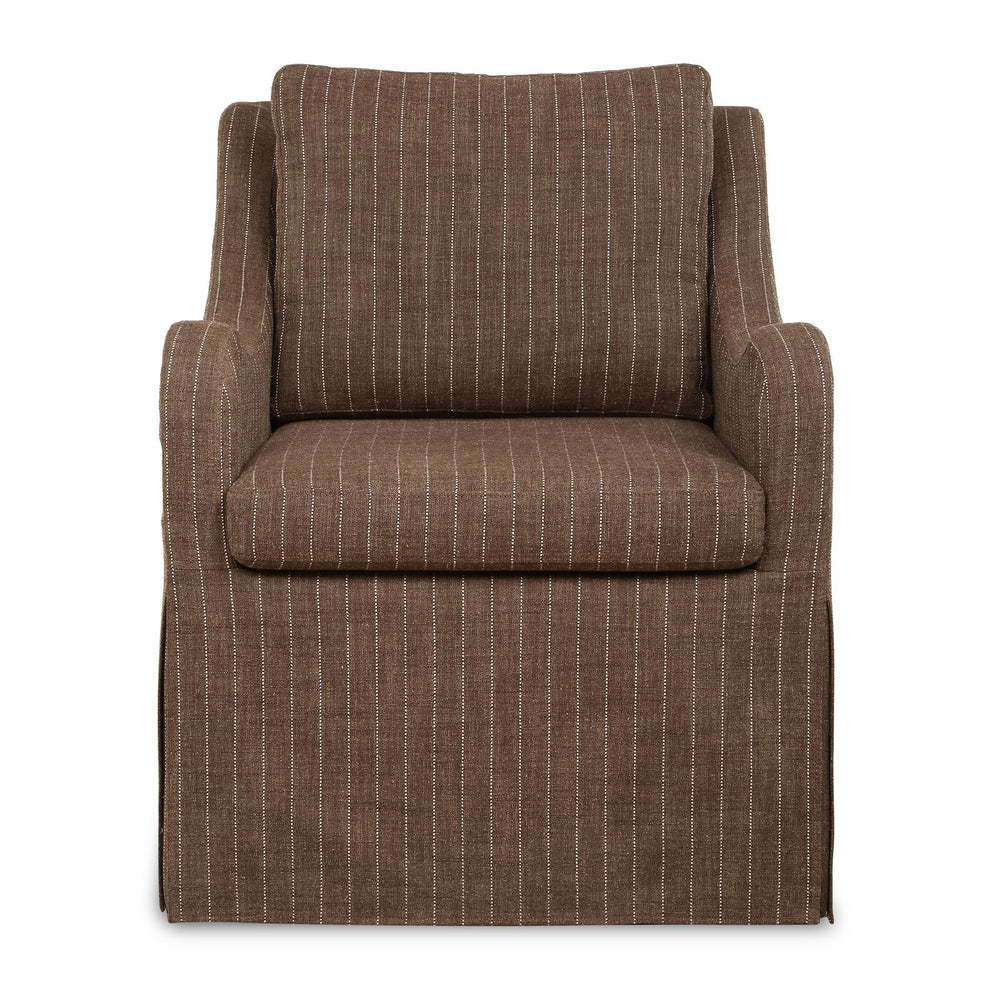 Uttermost - Swivel Chair - Luisa - Teak Brown- Union Lighting Luminaires Decor