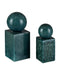 Currey and Company - Object Set of 2 - Nova - Teal- Union Lighting Luminaires Decor