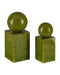 Currey and Company - Object Set of 2 - Nova - Green- Union Lighting Luminaires Decor