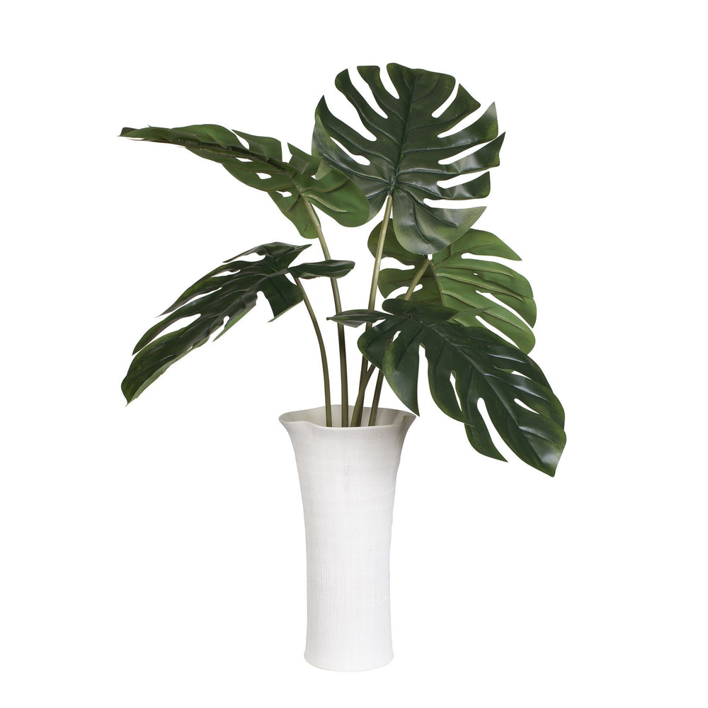 Uttermost - Vase Centerpiece - Muse - White- Union Lighting Luminaires Decor