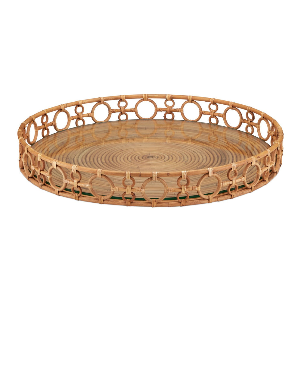Currey and Company - Tray - Tegal - Natural/Clear- Union Lighting Luminaires Decor