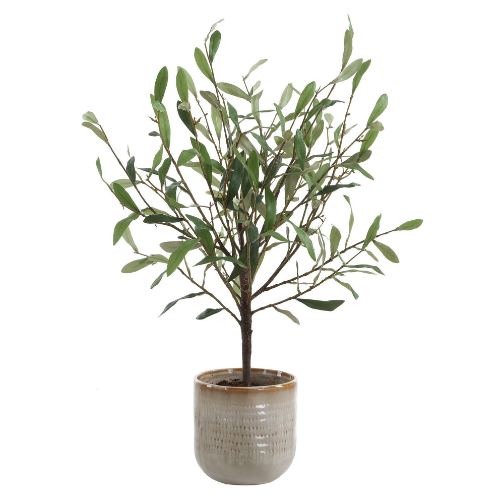 Uttermost - Vase - Solea Olive - Green And Silvery- Union Lighting Luminaires Decor