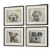 Uttermost - Framed Prints Set/4 - Dog Days- Union Lighting Luminaires Decor