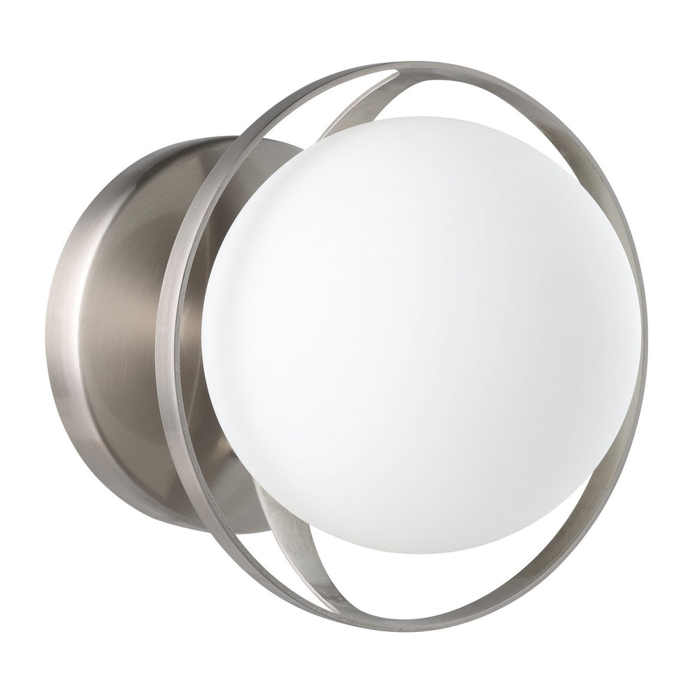 Thesis Canada - One Light Wall Sconce - Parker - Brushed Nickel- Union Lighting Luminaires Decor