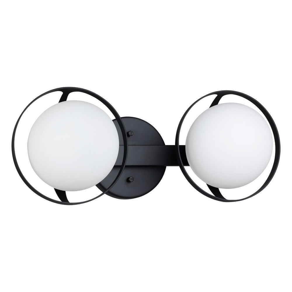 Thesis Canada - Two Light Vanity - Parker - Matte Black- Union Lighting Luminaires Decor