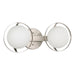Thesis Canada - Two Light Vanity - Parker - Brushed Nickel- Union Lighting Luminaires Decor