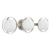 Thesis Canada - Three Light Vanity - Parker - Brushed Nickel- Union Lighting Luminaires Decor