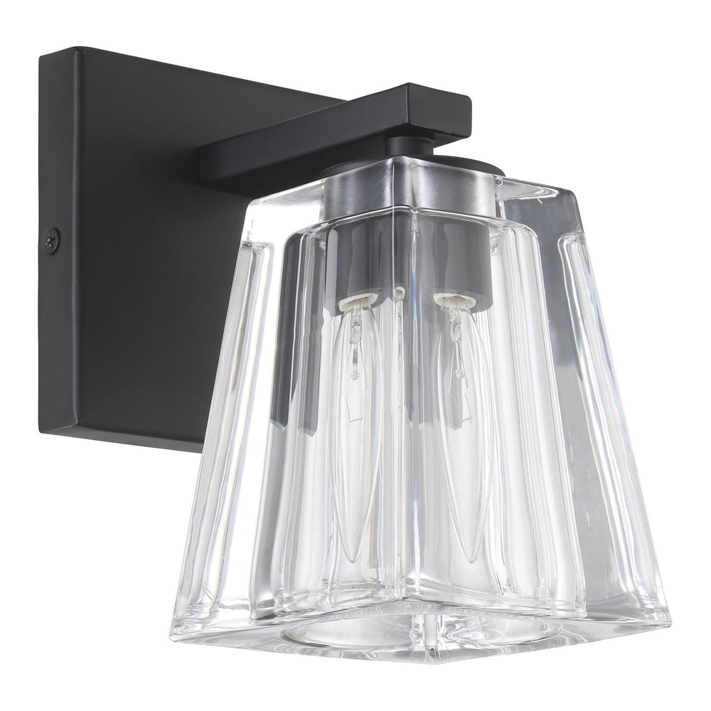 Thesis Canada - One Light Wall Sconce - Valentin - Matte Black- Union Lighting Luminaires Decor