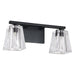 Thesis Canada - Two Light Vanity - Valentin - Matte Black- Union Lighting Luminaires Decor