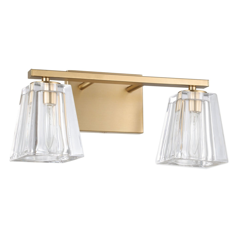 Thesis Canada - Two Light Vanity - Valentin - Champagne Gold- Union Lighting Luminaires Decor