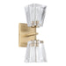 Thesis Canada - Two Light Vanity - Valentin - Champagne Gold- Union Lighting Luminaires Decor