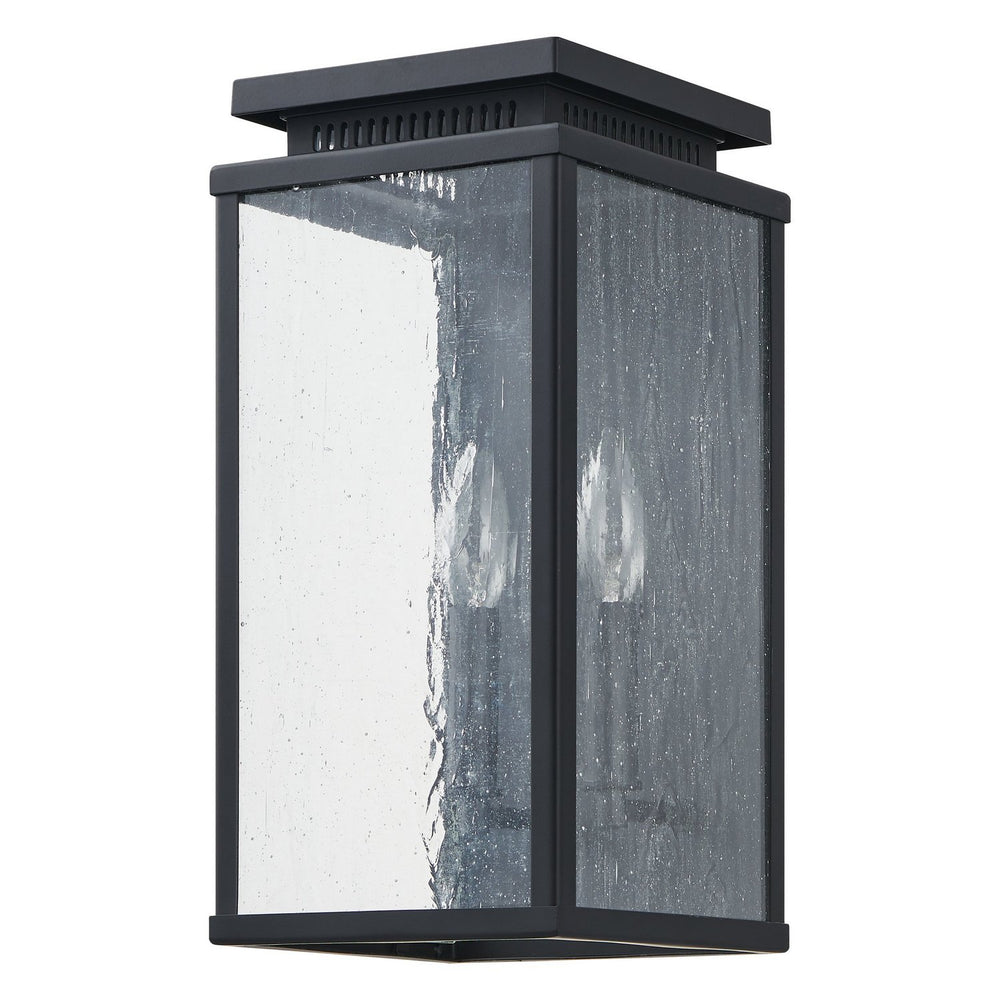 Thesis Canada - Two Light Exterior Wall Sconce - Overton - Matte Black- Union Lighting Luminaires Decor