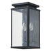 Thesis Canada - Two Light Exterior Wall Sconce - Overton - Matte Black- Union Lighting Luminaires Decor