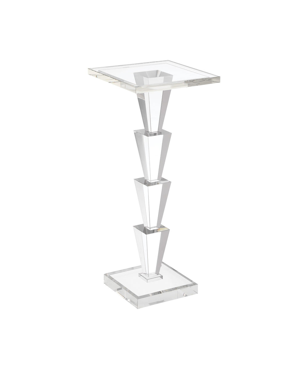 Currey and Company - Drinks Table - Tiana - Clear- Union Lighting Luminaires Decor