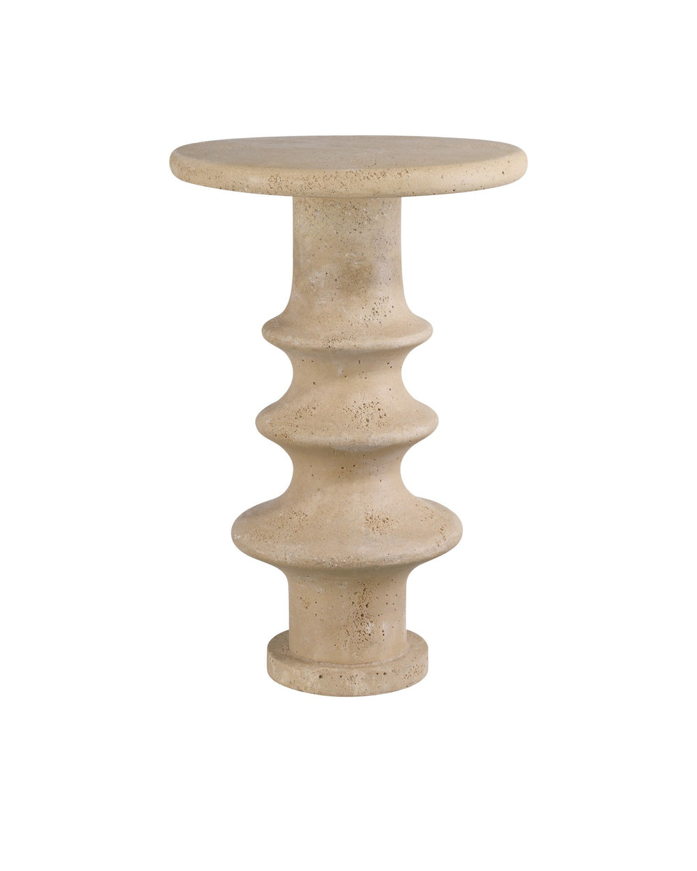 Currey and Company - Accent Table - Rollins - Beige- Union Lighting Luminaires Decor
