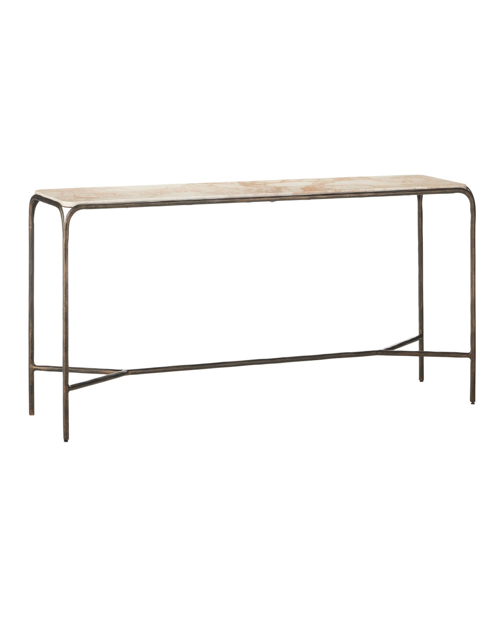 Currey and Company - Console Table - Crema - Natural/Bronze- Union Lighting Luminaires Decor
