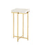 Currey and Company - Accent Table - Casey - Natural/Brass- Union Lighting Luminaires Decor