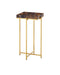 Currey and Company - Accent Table - Casey - Natural/Brass- Union Lighting Luminaires Decor