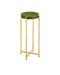 Currey and Company - Drinks Table - Rina - Green/Brass- Union Lighting Luminaires Decor