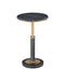 Currey and Company - Accent Table - Miles - Natural/Polished Brass- Union Lighting Luminaires Decor