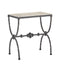 Currey and Company - Side Table - Agora - Natural/Rustic Bronze- Union Lighting Luminaires Decor