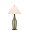 Currey and Company - One Light Table Lamp - Olive - Green/Antique Brass- Union Lighting Luminaires Decor