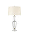 Currey and Company - One Light Table Lamp - Classico - Clear/Natural Brass- Union Lighting Luminaires Decor