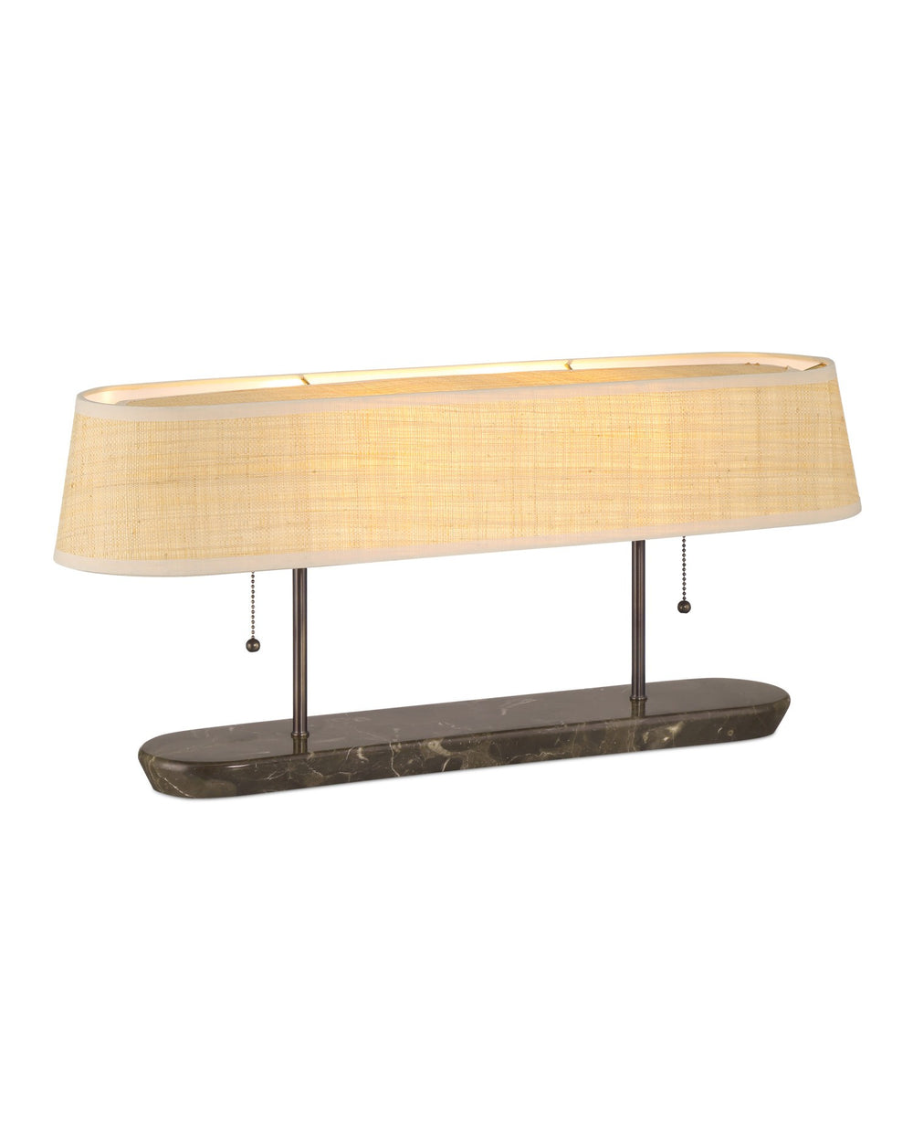 Currey and Company - Two Light Table Lamp - Museum - Dark Bronze/Brown- Union Lighting Luminaires Decor