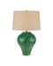 Currey and Company - One Light Table Lamp - Blarney - Green- Union Lighting Luminaires Decor