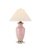 Currey and Company - One Light Table Lamp - Lucy - Pink/Clear- Union Lighting Luminaires Decor