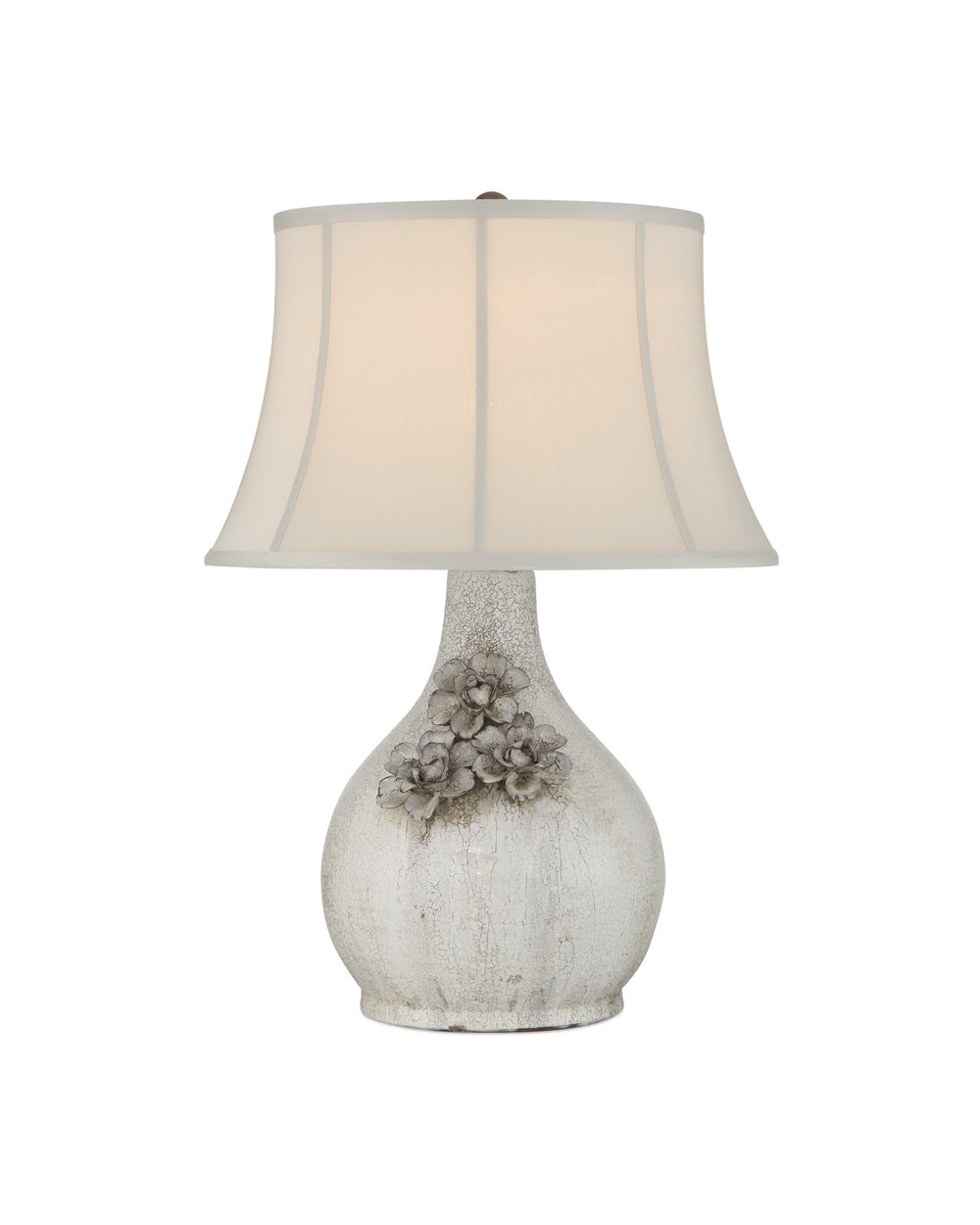 Currey and Company - One Light Table Lamp - Attar - White- Union Lighting Luminaires Decor