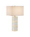 Currey and Company - One Light Table Lamp - Casey - Natural/Brass- Union Lighting Luminaires Decor