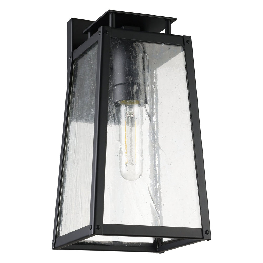 Thesis Canada - One Light Exterior Wall Sconce - Salford - Matte Black- Union Lighting Luminaires Decor