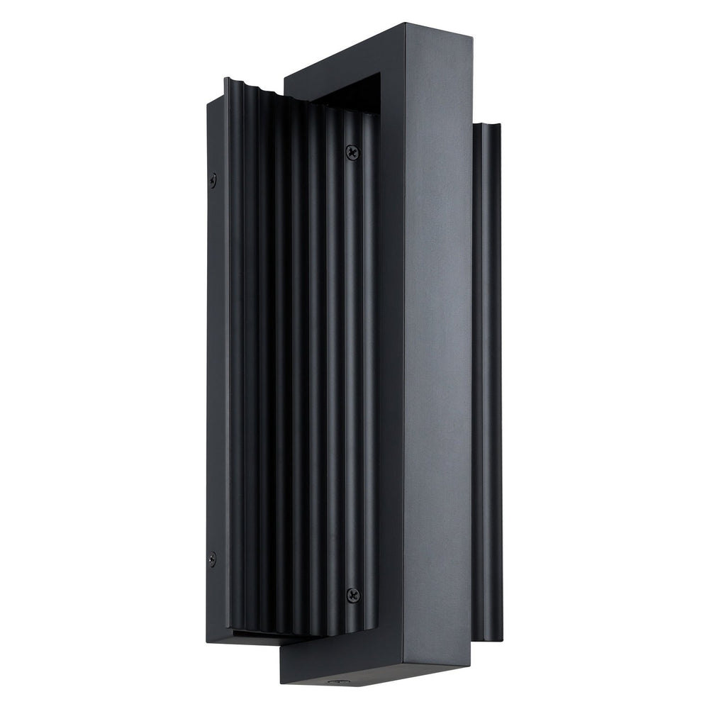 Thesis Canada - LED Exterior Wall Sconce - Jubilee - Matte Black- Union Lighting Luminaires Decor