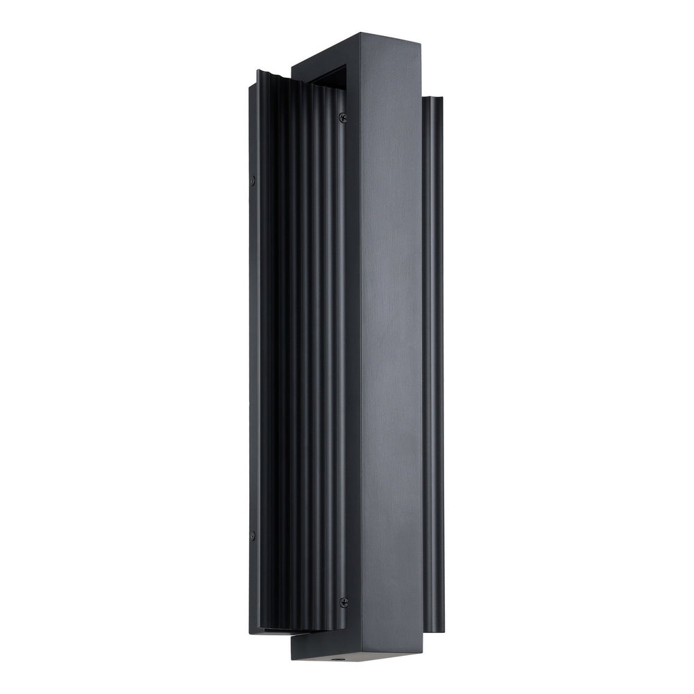 Thesis Canada - LED Exterior Wall Sconce - Jubilee - Matte Black- Union Lighting Luminaires Decor