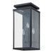 Thesis Canada - Three Light Exterior Wall Sconce - Overton - Matte Black- Union Lighting Luminaires Decor
