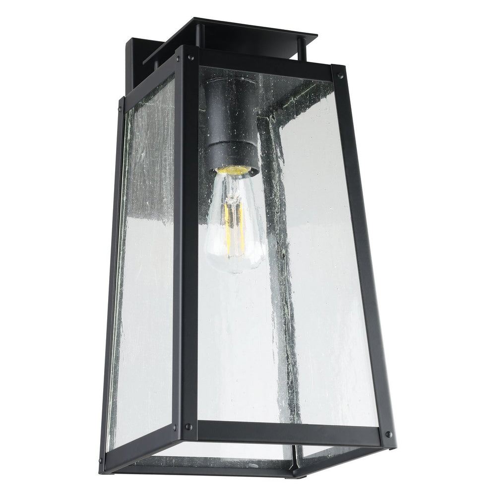 Thesis Canada - One Light Exterior Wall Sconce - Salford - Matte Black- Union Lighting Luminaires Decor