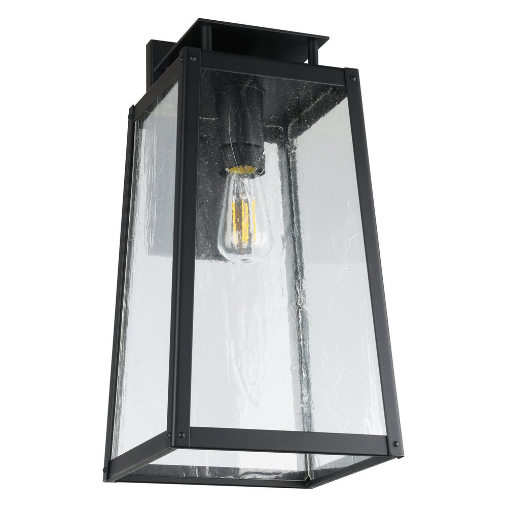 Thesis Canada - One Light Exterior Wall Sconce - Salford - Matte Black- Union Lighting Luminaires Decor