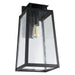 Thesis Canada - One Light Exterior Wall Sconce - Salford - Matte Black- Union Lighting Luminaires Decor