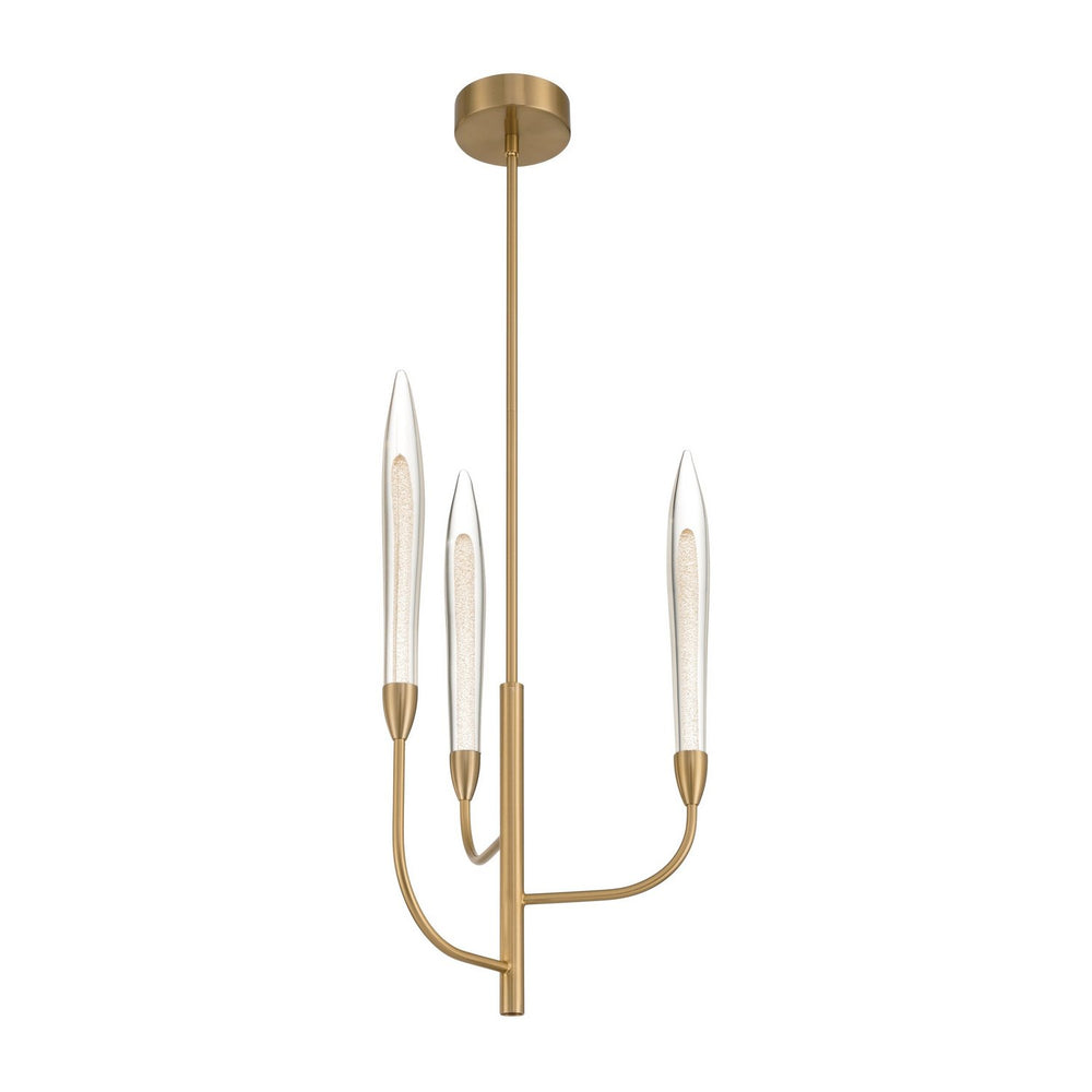 Thesis Canada - LED Chandelier - Calle - Brass- Union Lighting Luminaires Decor