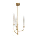 Thesis Canada - LED Chandelier - Calle - Brass- Union Lighting Luminaires Decor